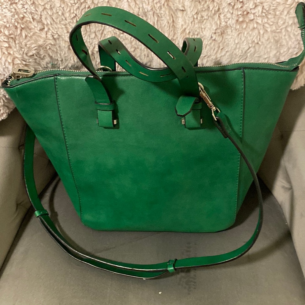 Green Zara bag in great condition
